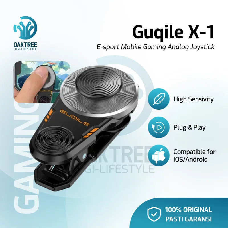 Oaktree Guqile X1 Analog Joystick HP Gaming Smartphone Portable Anti Slip