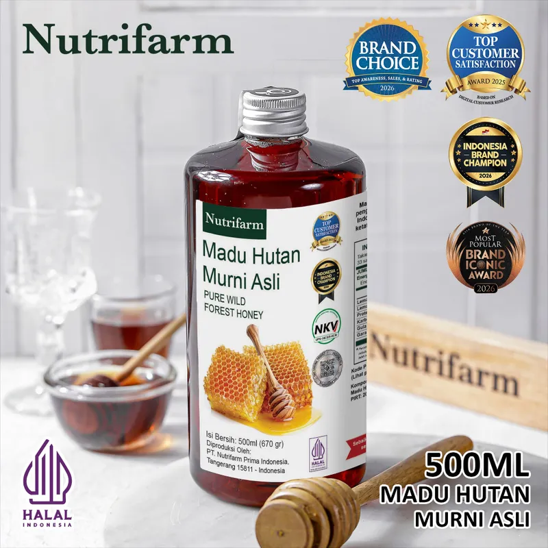 Nutrifarm Madu Hutan 500 ml / 736 gr