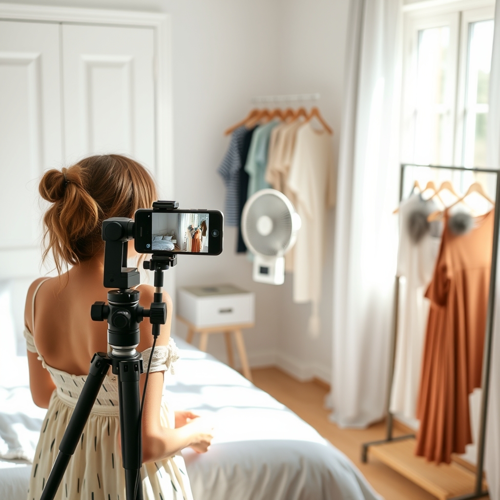 Panas & Gerah Saat OOTD? Kipas Portable Jadi Solusi!